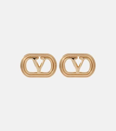 Ovalette VLogo stud earrings - Valentino - Modalova