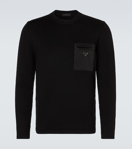 Prada Pullover in lana vergine - Prada - Modalova