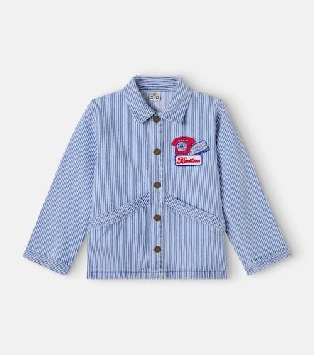 Chaqueta Nineties de denim a rayas - Bonton - Modalova