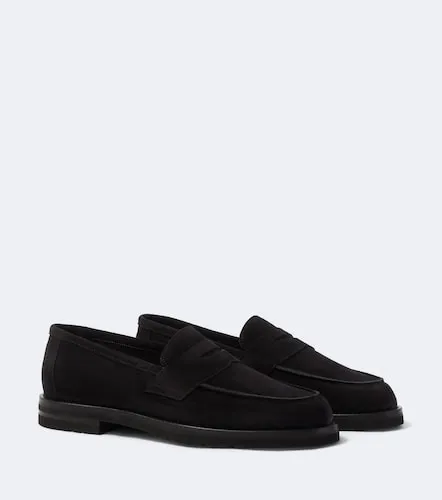 Thom Sweeney Suede penny loafers - Thom Sweeney - Modalova