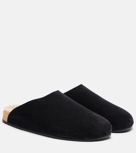 The Row Hudson Two suede mules - The Row - Modalova