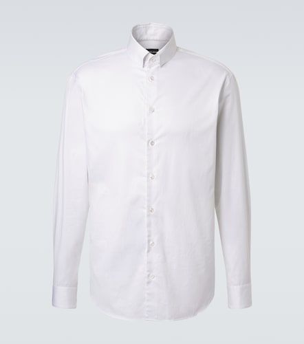 Camicia Archivio in cotone a righe - Giorgio Armani - Modalova
