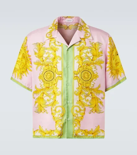Versace Camisa de seda estampada - Versace - Modalova