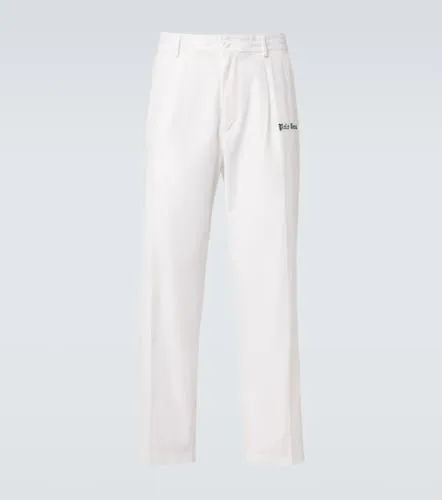 Logo cotton-blend straight pants - Polo Ralph Lauren - Modalova