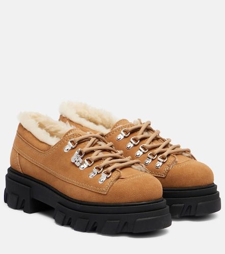Mocasines con plataforma con cordones - Ganni - Modalova