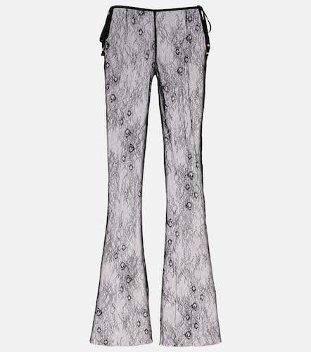 Pantaloni Allen a gamba larga in pizzo - Bananhot - Modalova