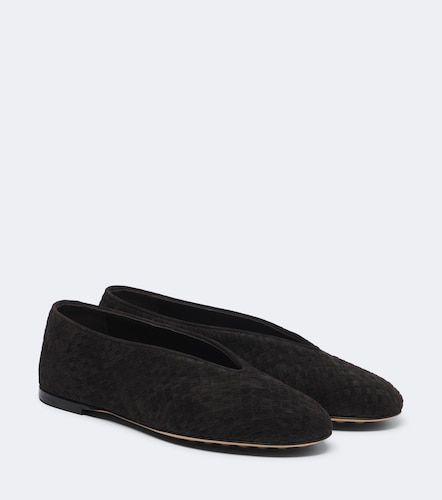 Ballerine in suede Intrecciato - Bottega Veneta - Modalova