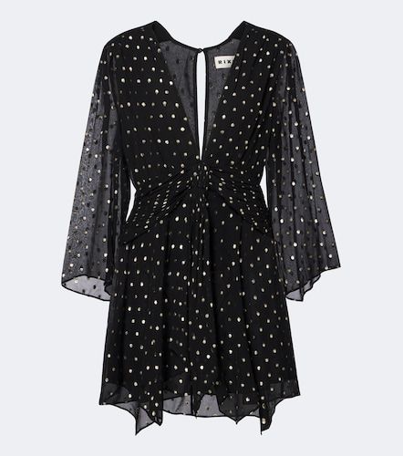 Abito corto Clove in chiffon a pois - Rixo - Modalova