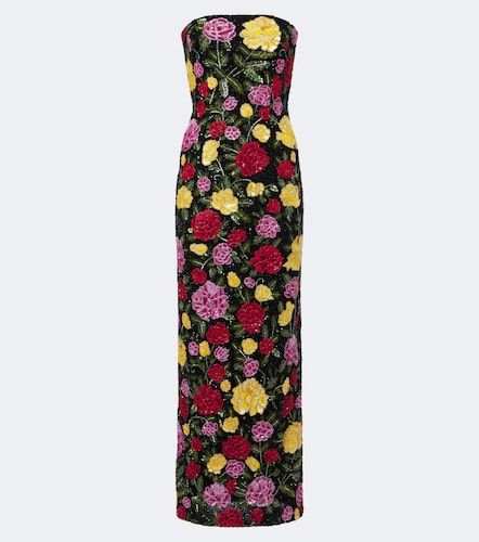 Là Fuori Abito lungo bustier con paillettes - La Fuori - Modalova