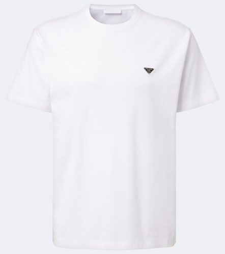 Camiseta de jersey de algodón - Prada - Modalova