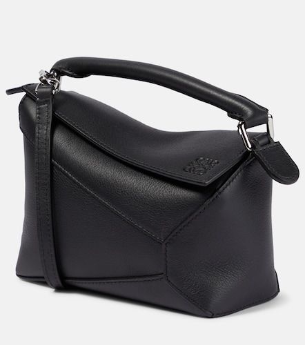 Puzzle Edge Mini leather top-handle bag - Loewe - Modalova