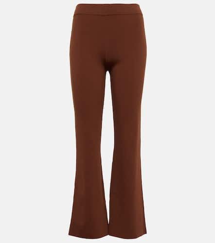 Estella ribbed-knit flared pants - Staud - Modalova