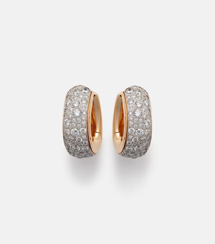 Ohrringe Iconica Bold aus 18kt Rosé mit Diamanten - Pomellato - Modalova