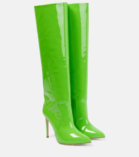 Patent leather knee-high boots - Paris Texas - Modalova