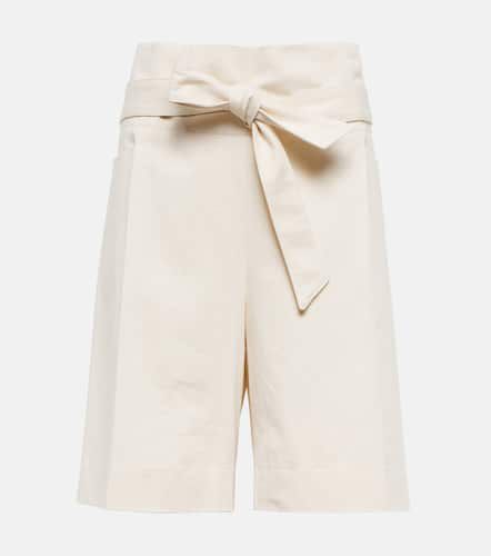 Toteme High-rise cotton shorts - Toteme - Modalova