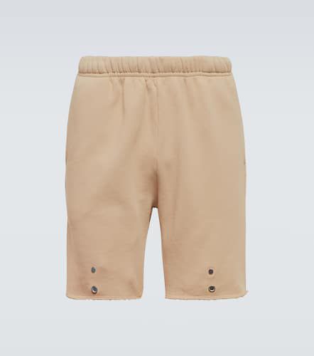 Snap-front cotton sweatshorts - Les Tien - Modalova