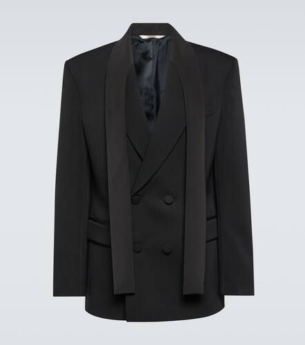 Virgin wool double-breasted jacket - Valentino - Modalova