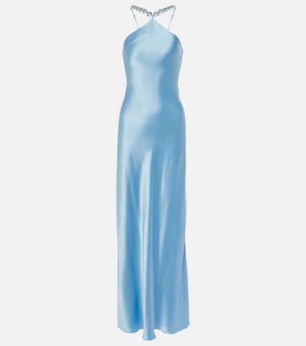 Staud Cadence beaded satin gown - Staud - Modalova