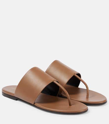 Signum leather thong sandals - The Row - Modalova