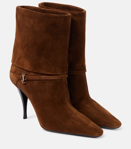Botines Niki 90 de ante - Saint Laurent - Modalova
