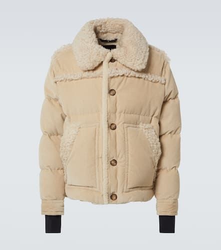 Couloir cotton corduroy ski jacket - Moncler Grenoble - Modalova