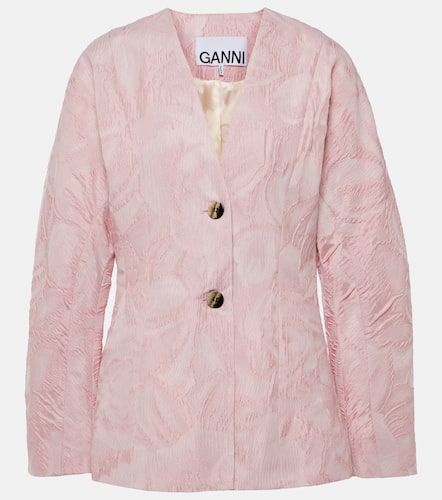 Ganni Jacquard blazer - Ganni - Modalova