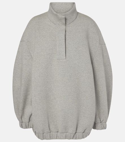 Oversized cotton-blend jersey sweatshirt - Dries Van Noten - Modalova