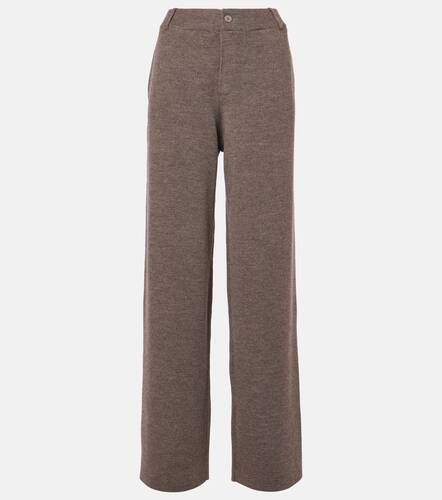 Aya Muse Wool-blend straight pants - Aya Muse - Modalova