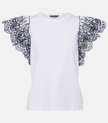 Julianka cotton-blend top - Veronica Beard - Modalova