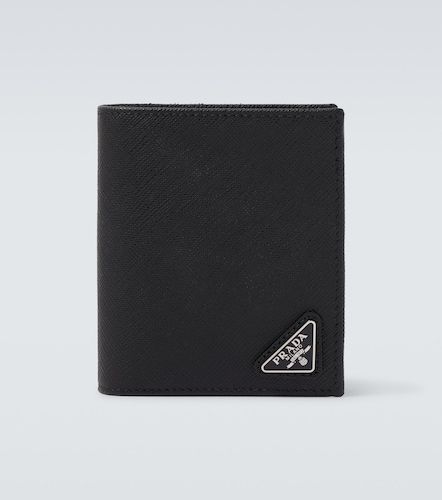 Cartera de piel Saffiano con logo - Prada - Modalova