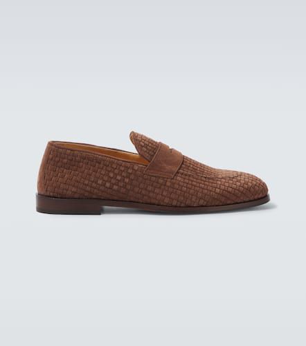 Mocassini in suede - Brunello Cucinelli - Modalova