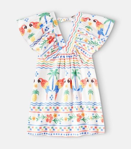 Fábula Vestido Araras de algodón estampado - Fabula - Modalova