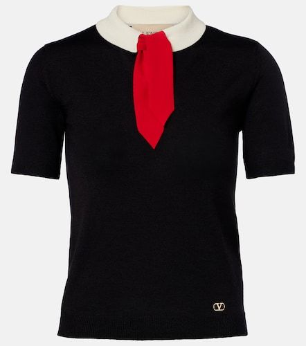 Maglia VLogo wool-blend sweater - Valentino Garavani - Modalova