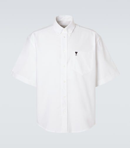 Camicia in popeline di cotone - Ami Paris - Modalova