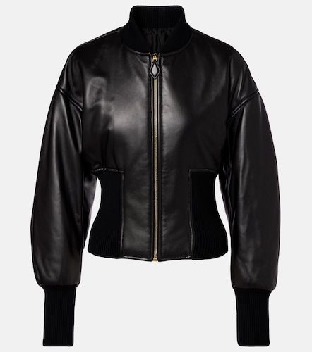 Alaïa Bomber in pelle - Alaia - Modalova