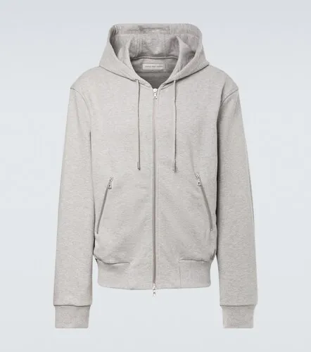 Felpa in cotone con cappuccio e zip - Dries Van Noten - Modalova