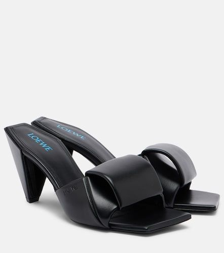 Loewe Origami leather mules - Loewe - Modalova