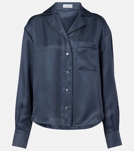 Loewe Pyjama-Hemd aus Seidensatin - Loewe - Modalova