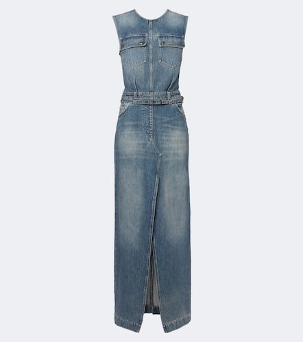 Dries Van Noten Maxikleid aus Denim - Dries Van Noten - Modalova