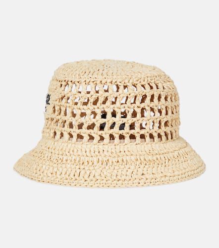 Prada Sombrero de pescador de rafia - Prada - Modalova
