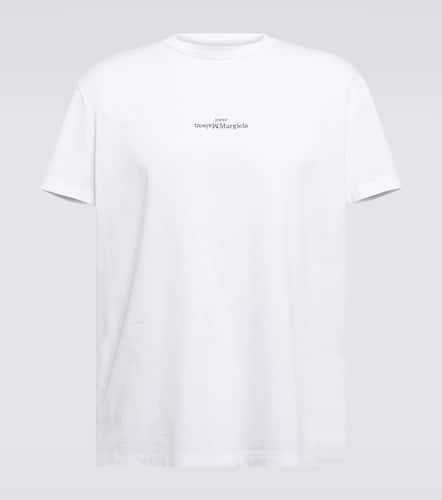 Logo cotton jersey T-shirt - Maison Margiela - Modalova