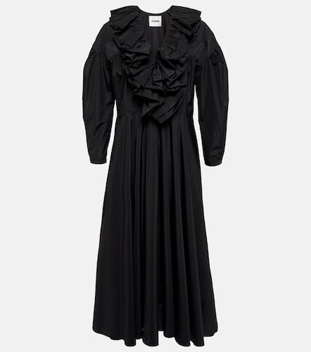 Jil Sander Abito midi con volant - Jil Sander - Modalova