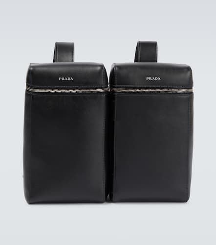 Prada Convertible leather backpack - Prada - Modalova