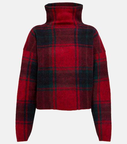 Checked alpaca wool-blend sweater - Polo Ralph Lauren - Modalova