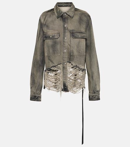 DRKSHDW cropped denim shirt jacket - Rick Owens - Modalova