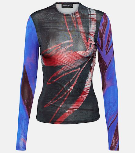 Louisa Ballou Printed jersey top - Louisa Ballou - Modalova