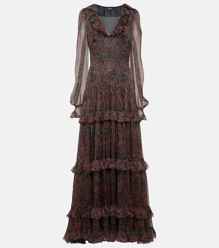 Etro Paisley silk gown - Etro - Modalova