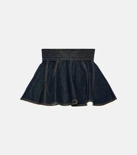 Alaia Peplum denim belt - Alaia - Modalova