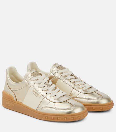 Upvillage metallic leather sneakers - Valentino Garavani - Modalova