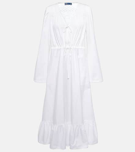 Vestido midi de algodón - Polo Ralph Lauren - Modalova